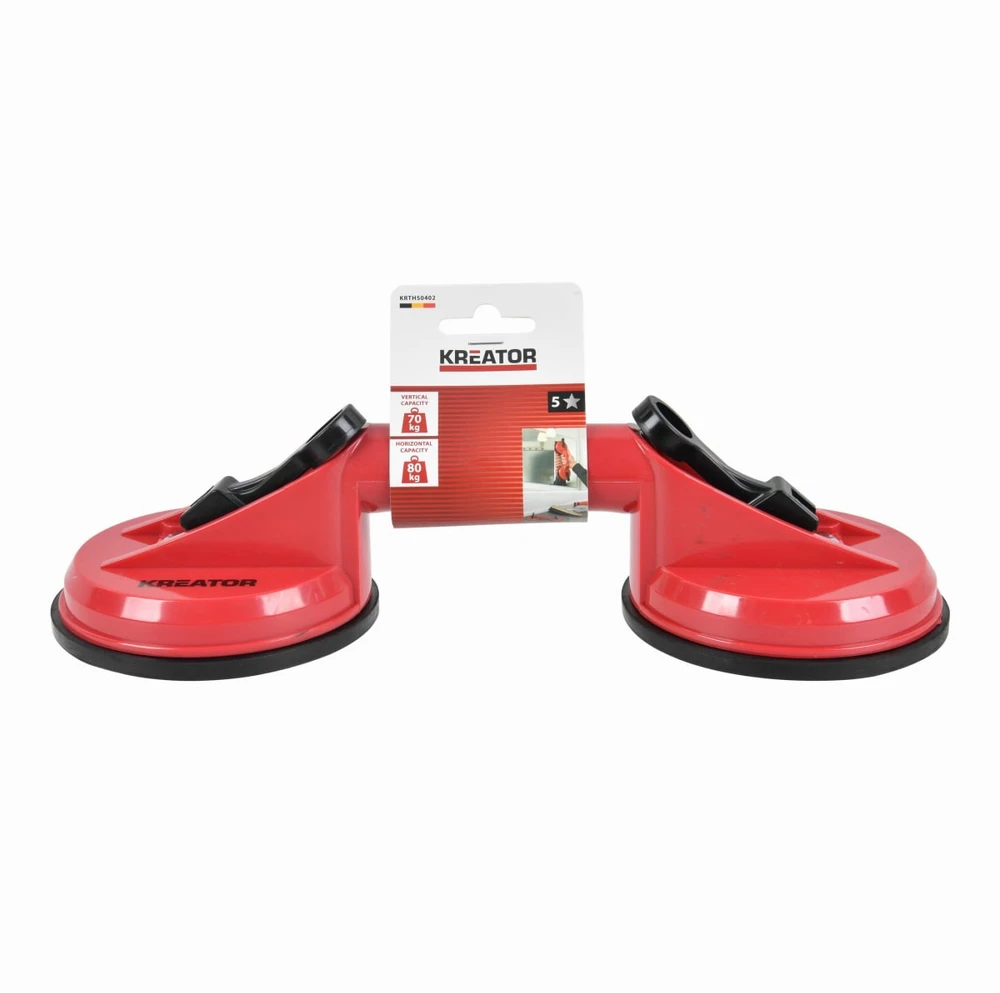 Kreator KRTH50402 - Glass suction cup with two points