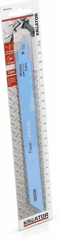 Kreator KRT032003 - 2 vnt. pjūklo ašmenys metalo pjūklui 225-18