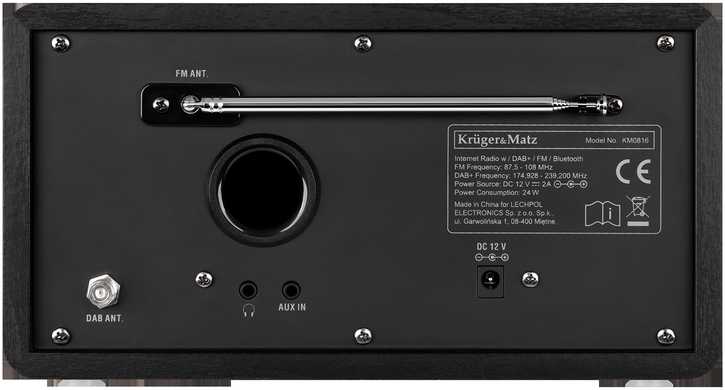 Radijo imtuvas Kruger & Matz KM0816