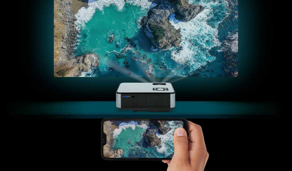 Projektorius Kruger & Matz V-LED50 LED 1280 x 720px 2800lm LED, WiFi