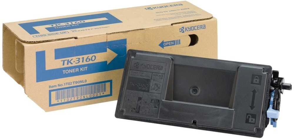 Kyocera TK-3160 Lazerinė kasetė, Juoda