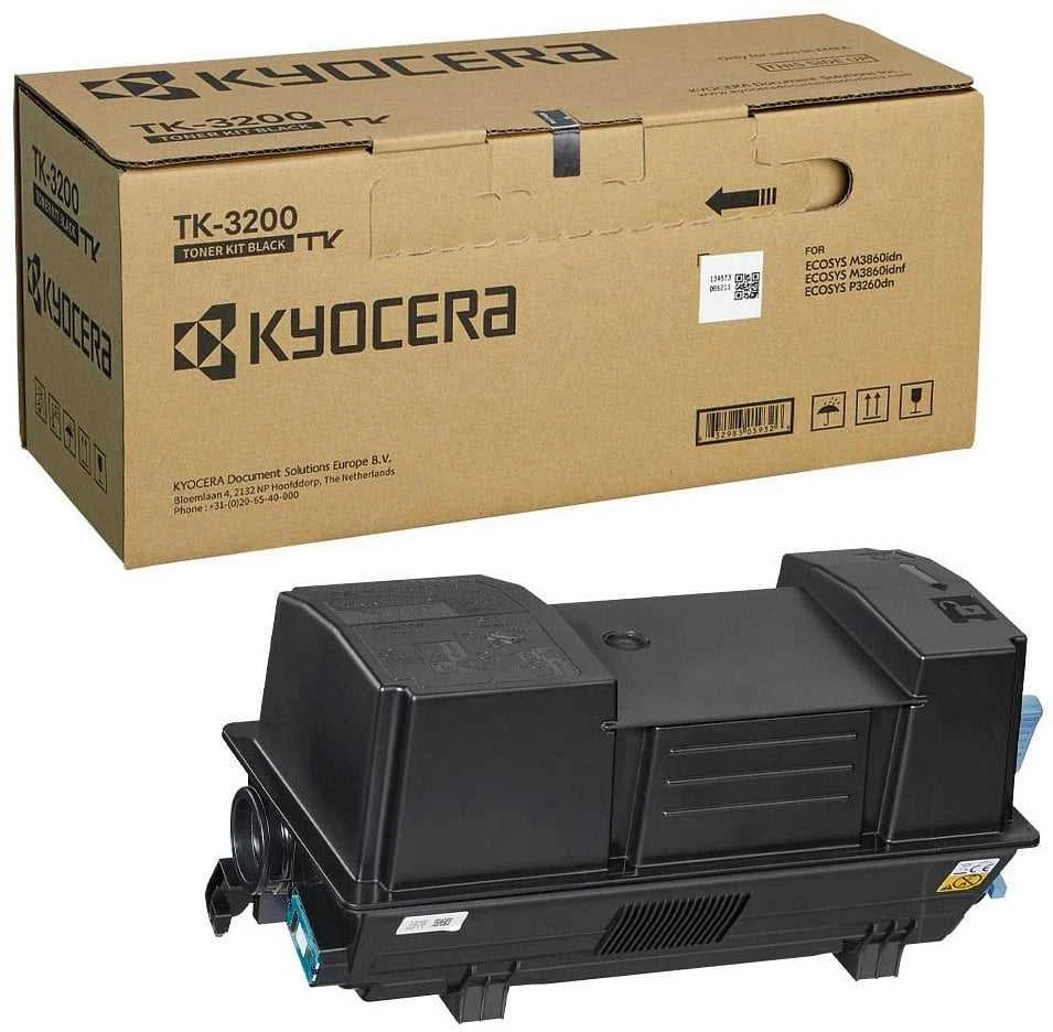 Kyocera TK-3200 (1T02X90NL0) Lazerinė kasetė, Juoda
