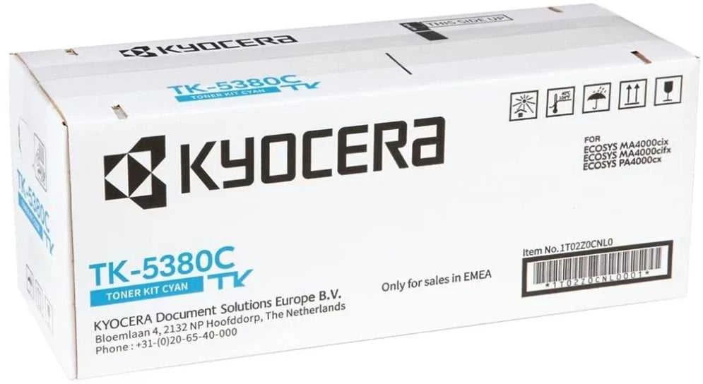 Tonerio Kasetė - Kyocera TK-5380 OEM 1T02Z0CNL0 Puslapių Išeiga 9,750-23,700 Mėlyna