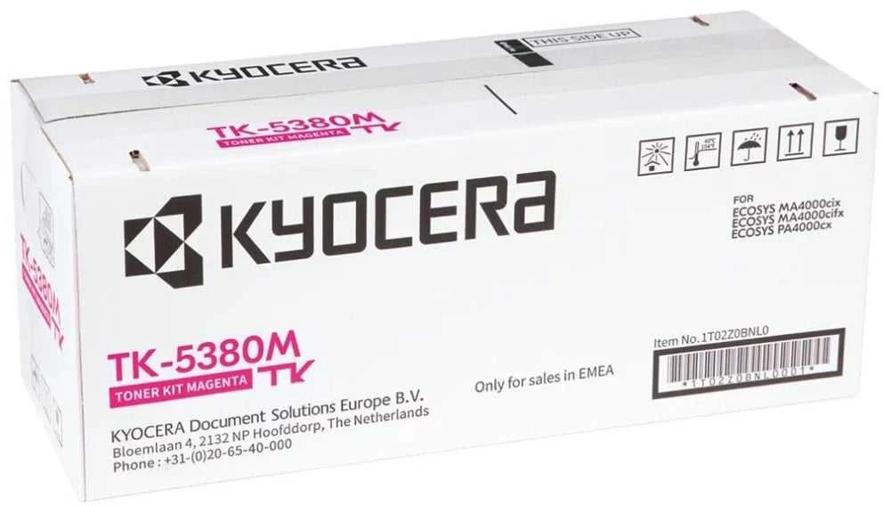 Tonerio Kasetė - Kyocera TK-5380 1T02Z0BNL0 Spausdinimo Išeiga 9,750-23,700 Magenta
