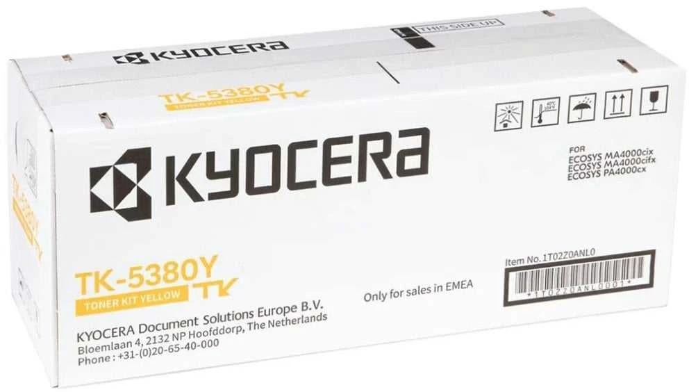 Tonerio Kasetė - Kyocera TK-5380 9,750-23,700 Puslapių Išeiga Geltona