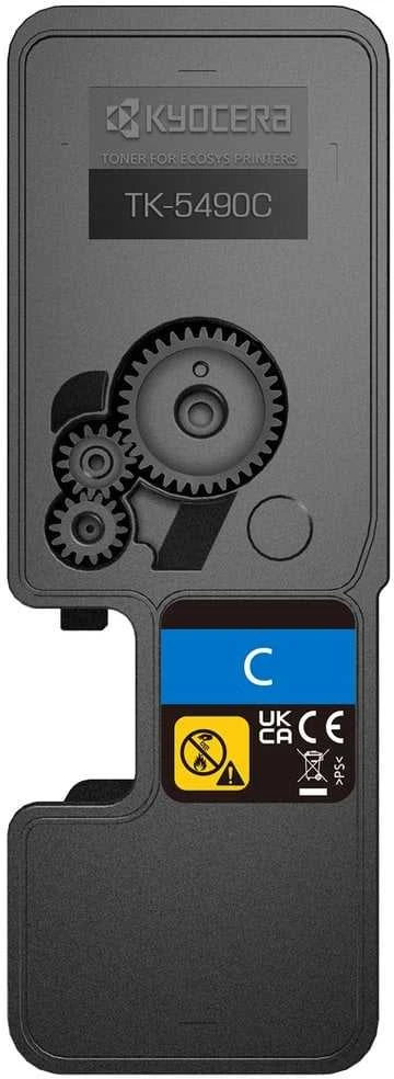 KYOCERA TK-5490C, 2400 puslapių, Žydra, 1 vnt.
