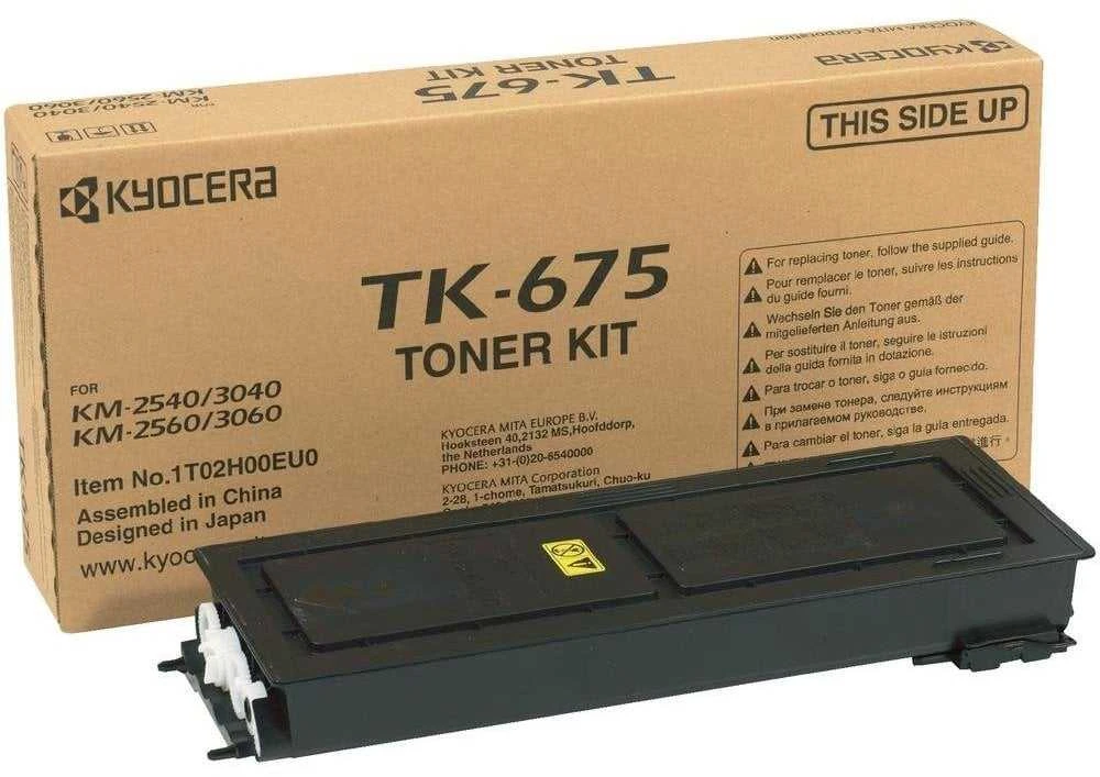Kyocera TK-675 (1T02H00EU0) Lazerinė kasetė, Juoda