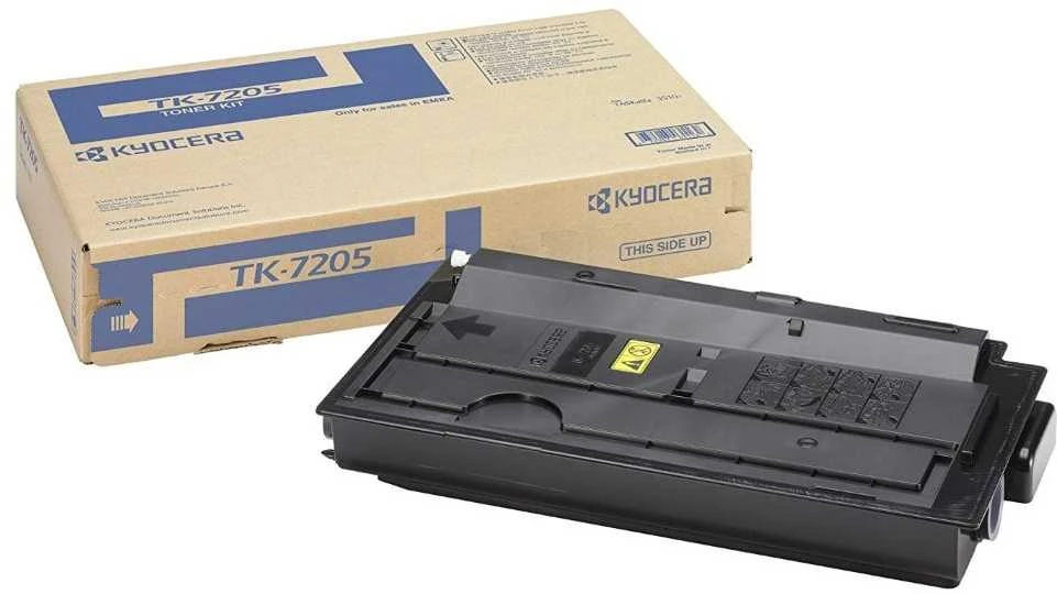 Dažomieji milteliai KYOCERA TK-7205 (35.000 lpp.), juoda