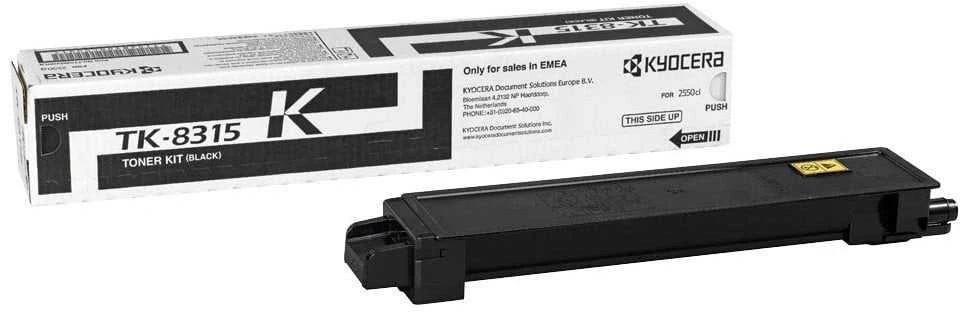 Kasetė Kyocera TK8315K, juoda