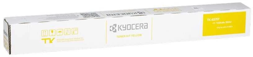 Tonerio Kasetė - Kyocera TK-8375 9800-23700 Puslapių Geltona
