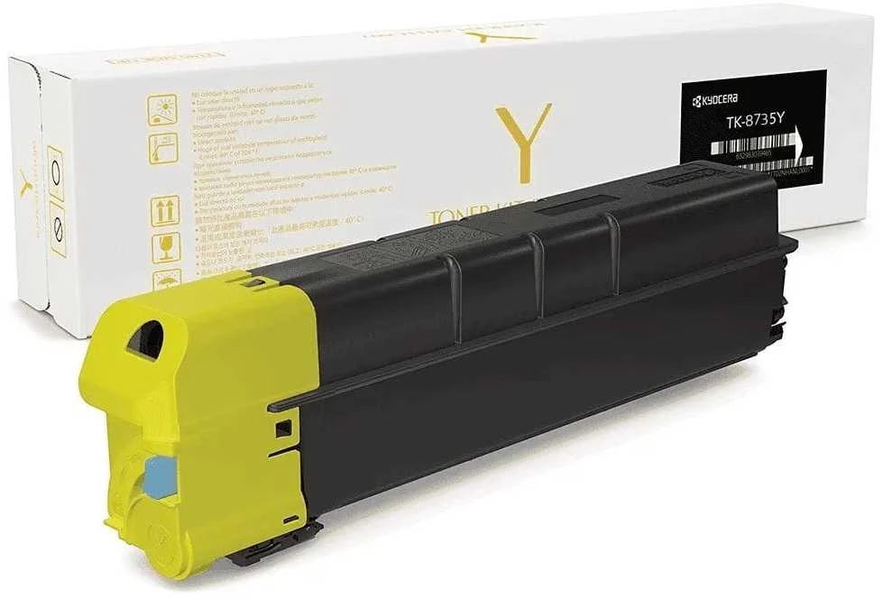 Kyocera TK-8735Y (1T02XNANL0) Lazerinė kasetė, Geltona