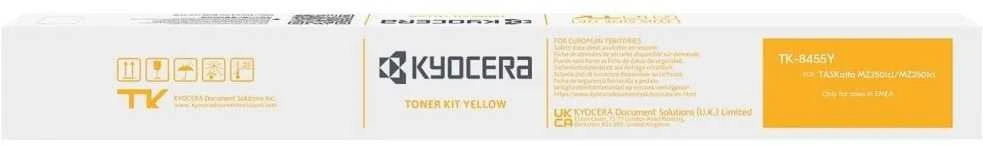 Kyocera TK-8455Y Lazerinė kasetė, Geltona