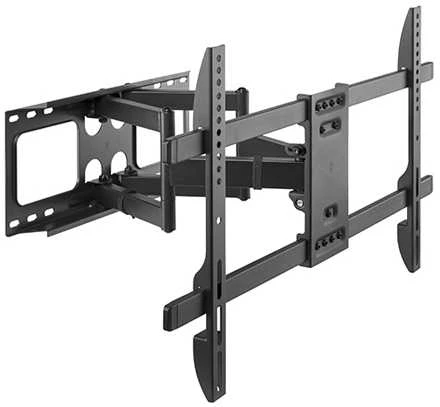 Fellowes „Brateck“ ištraukiamas laikiklis LPA69-466 televizoriui, 37–80 colių, 60 kg, reguliuojamas, tvirtas sieninis laikiklis