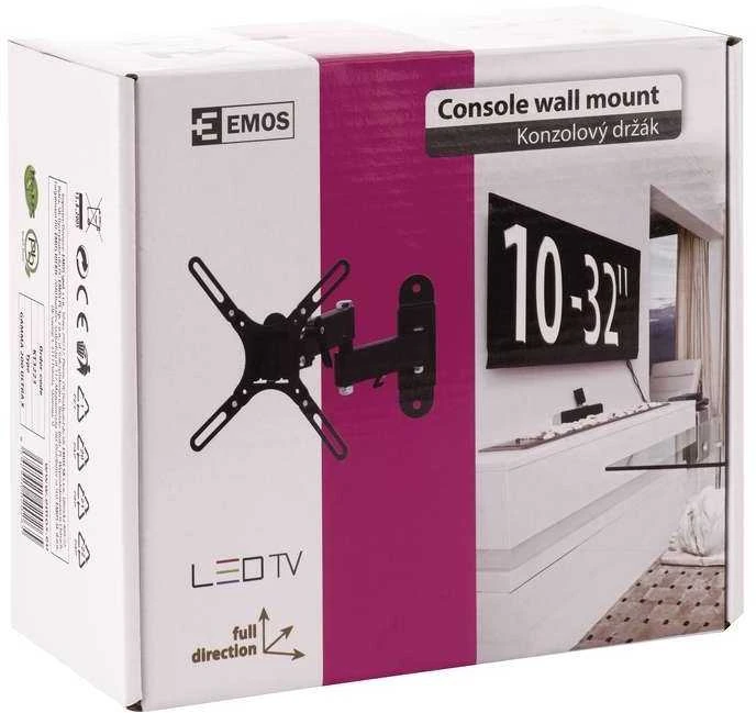Emos „Emo“ LED televizoriaus laikiklis 10–32 colių (25–81 cm)