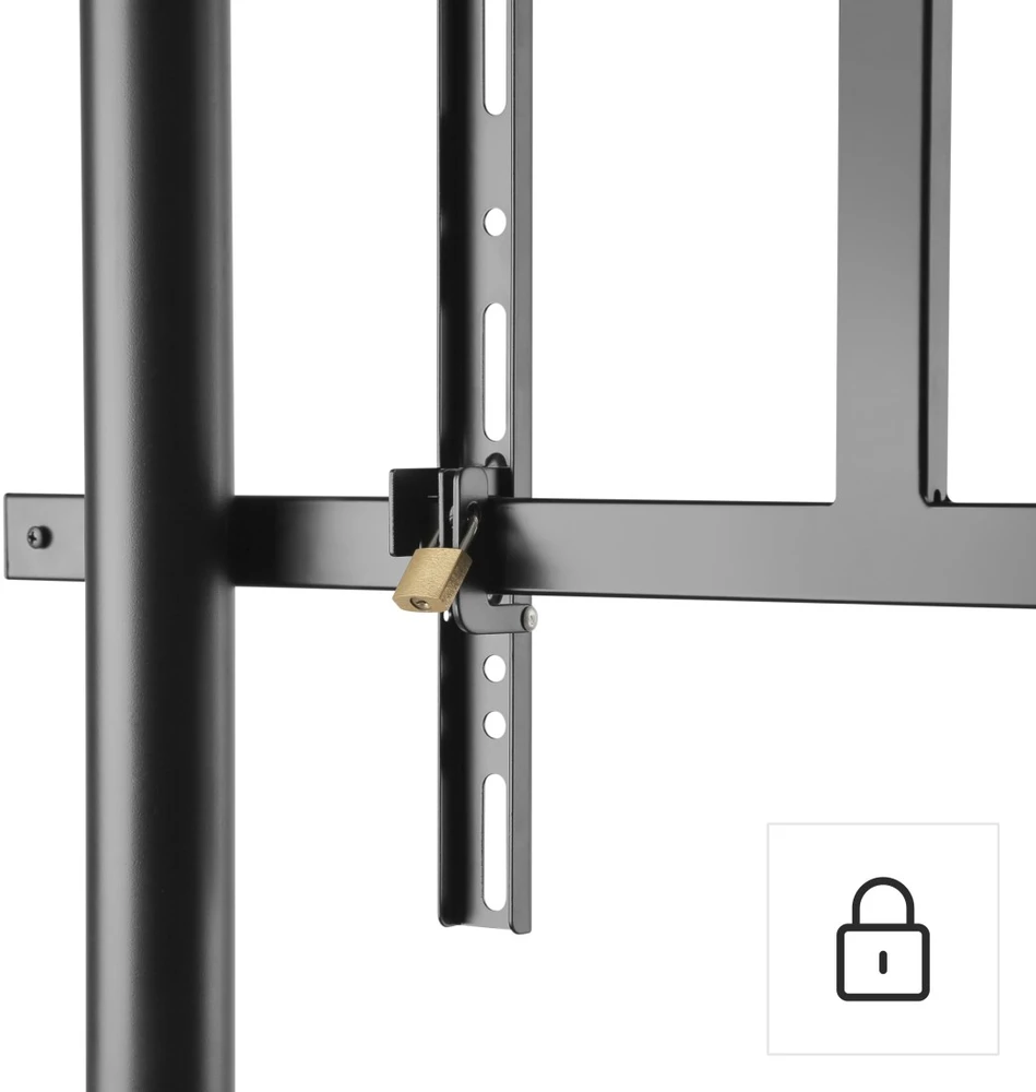 Laikiklis Hama 220875 mobilny stojak do TV (100“), 80 kg