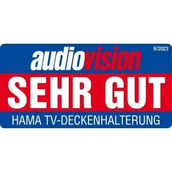 Hama Laikiklis sufitowy do TV 400x400 65'' juoda