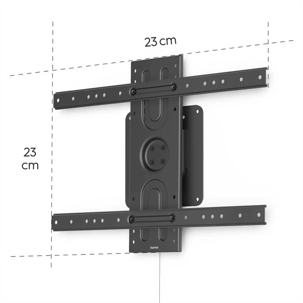 Laikiklis Hama UCHWYT DO TV Z ROTACJĄ 360° PION/POZIOM, VESA 600X400 (80“), MAX 50 KG