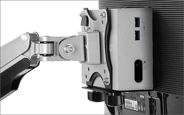 Icy Box IB-MSA102-VM miniPC laikiklis su VESA 100x100 arba 75x100