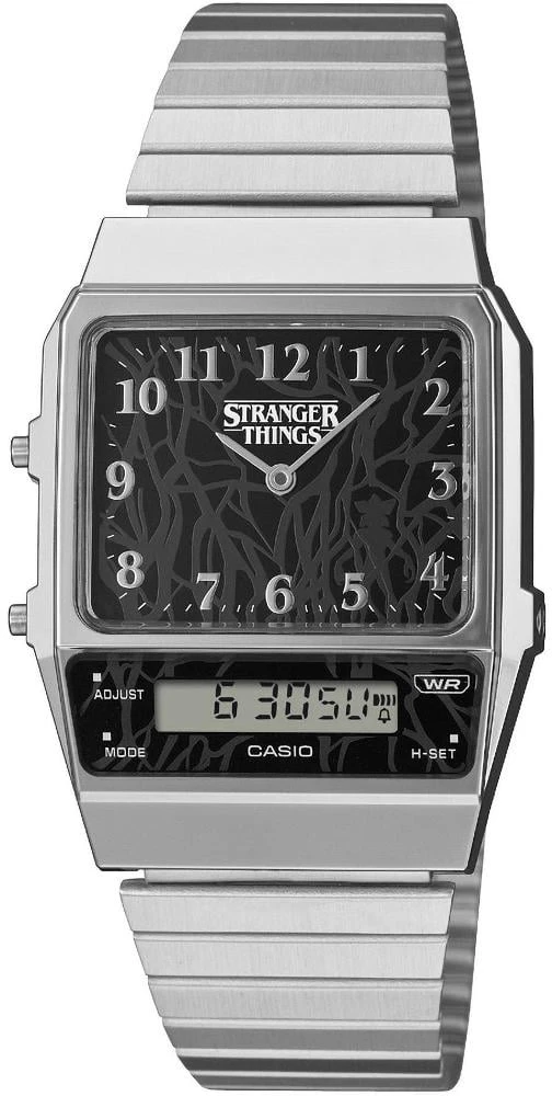Laikrodis Casio Collection Vintage CASIO VINTAGE EDGY COLLECTION - STRANGER THINGS Ltd. EDT. NetFlix Collab AQ-800EST-1AER