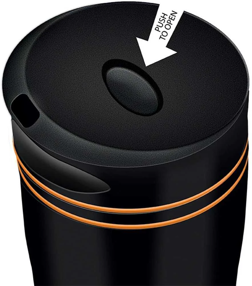 Termo gertuvė 360ml juoda/oranž.LT4051 Lamart