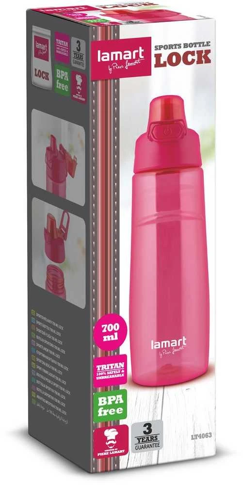 Gertuvė Lamart Butelis su snapeliu rožinis 700 ml