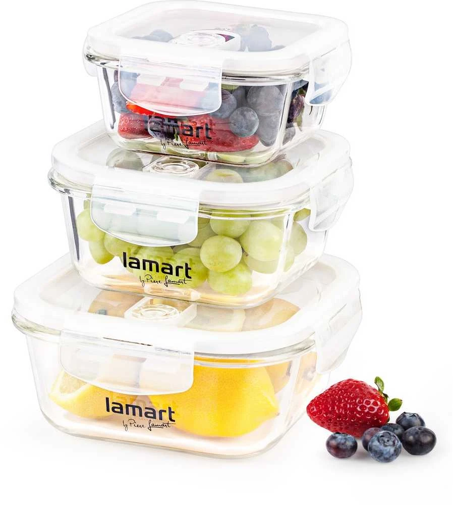 3 dalių dėžučių rinkinys Lamart LT6012