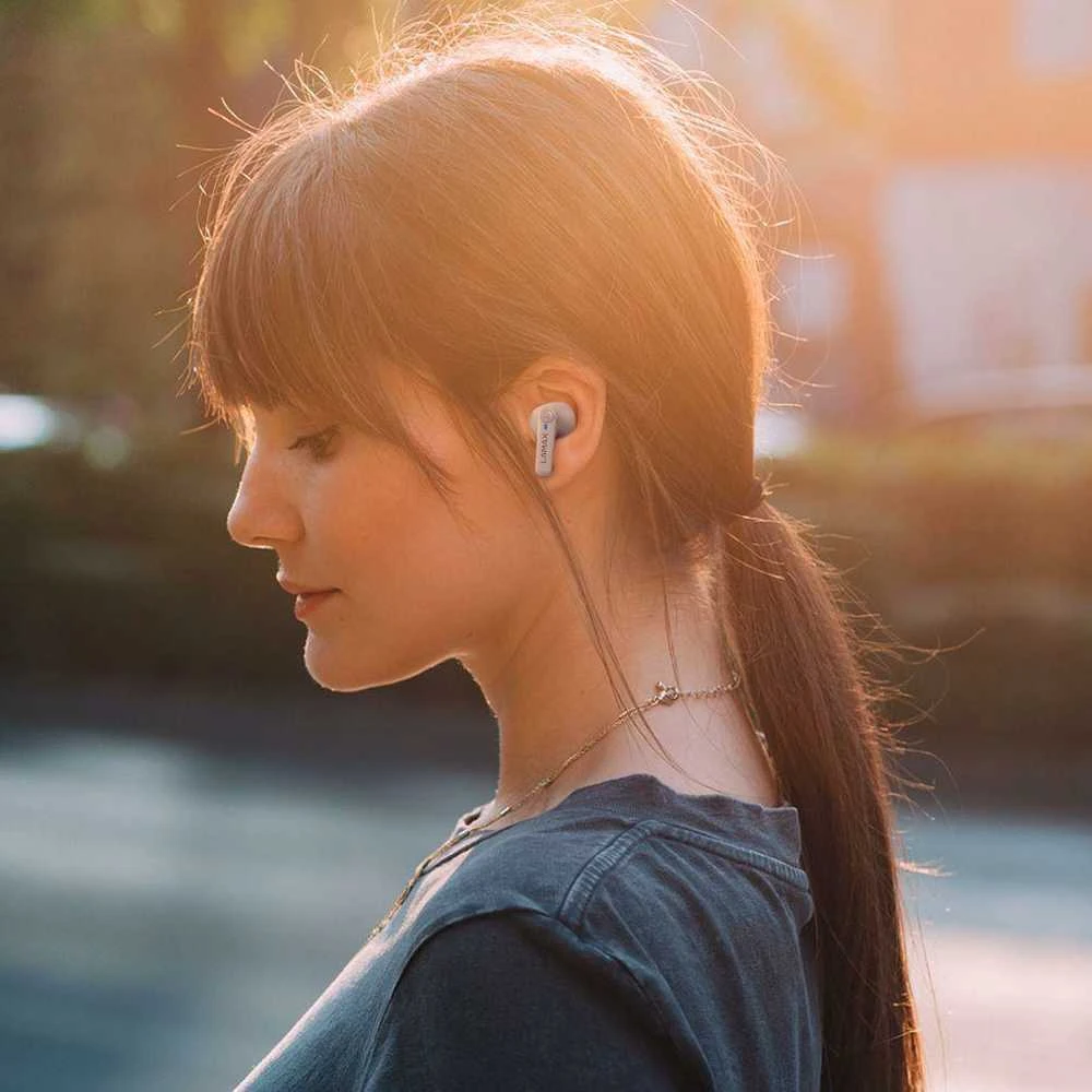 Lamax Clips1 Play Ausinės Belaidės į ausis įkišamos Calls/Music USB Type-C Bluetooth Baltas