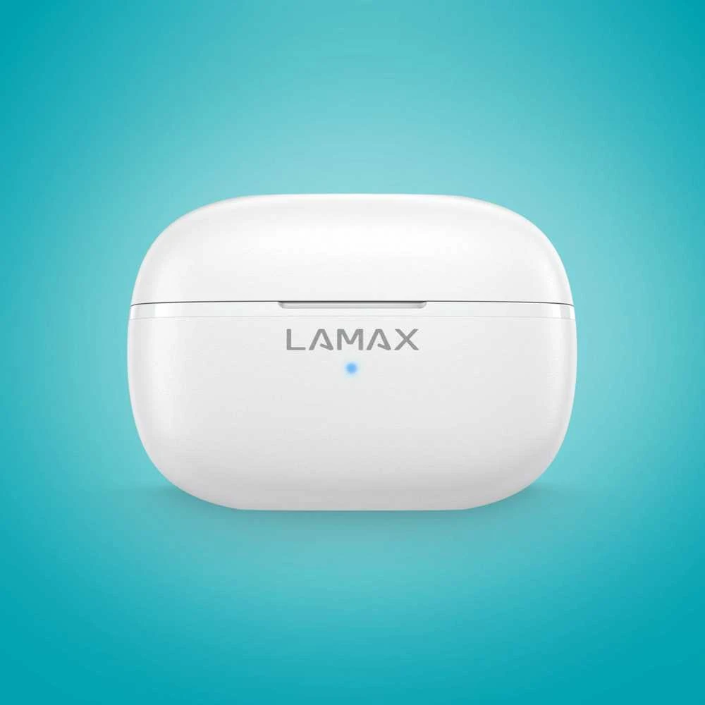 Lamax Clips1 Play Ausinės Belaidės į ausis įkišamos Calls/Music USB Type-C Bluetooth Baltas