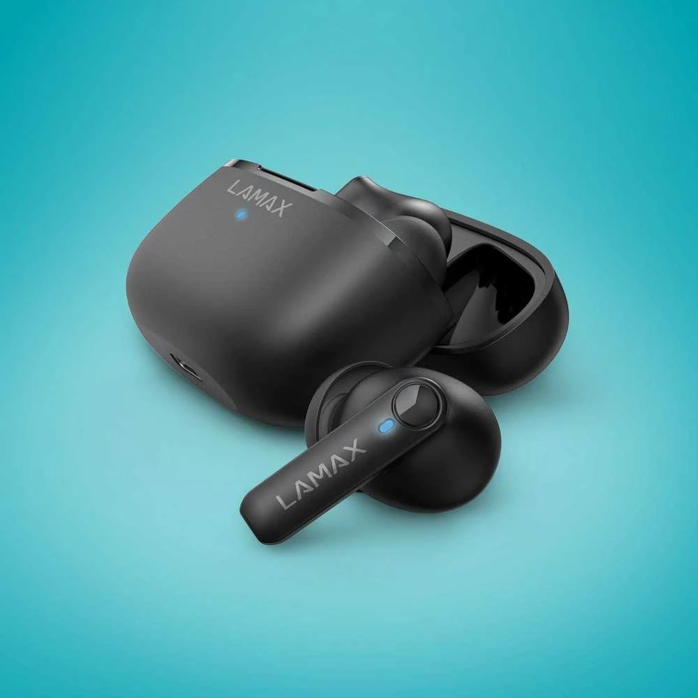 Lamax Clips1 Play Ausinės Belaidės į ausis įkišamos Calls/Music USB Type-C Bluetooth Juodas