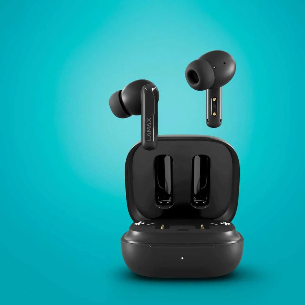 Ausinės Lamax In-Ear Clips1 Plus juodas BT 5.3 Akku 42 Std. retail