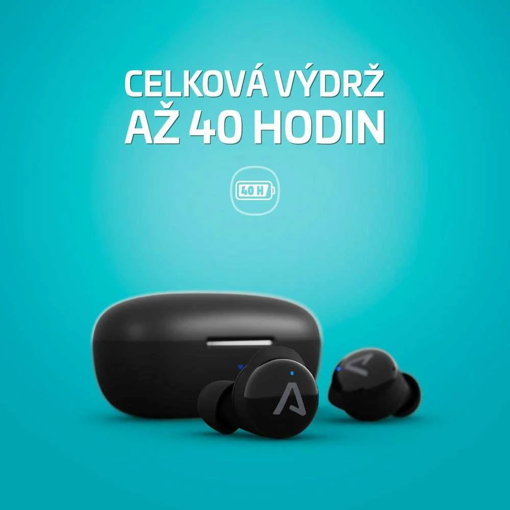 LAMAX Dots3 belaidės ausinės, juodos