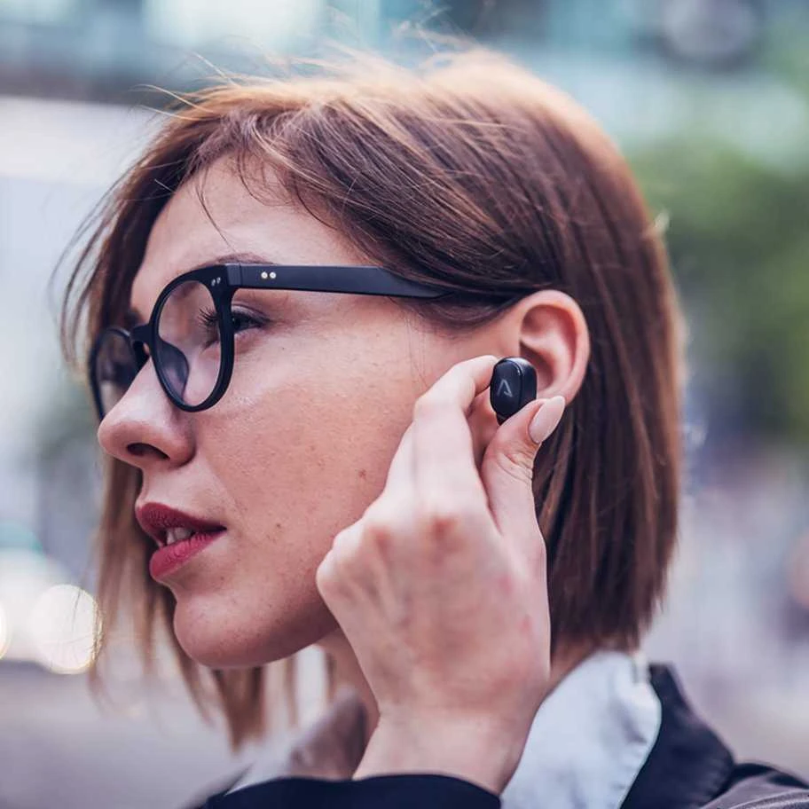 Lamax Dots3 Play Ausinės Belaidės į ausis įkišamos Calls/Music USB Type-C Bluetooth Juodas