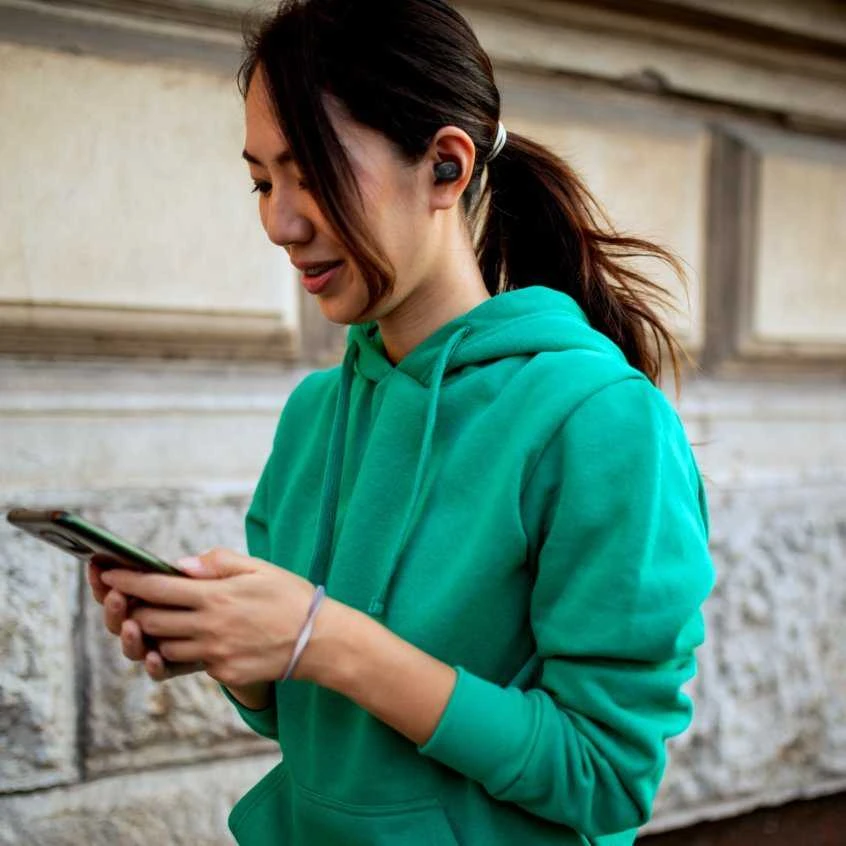 Lamax Dots3 Play Ausinės Belaidės į ausis įkišamos Calls/Music USB Type-C Bluetooth Juodas