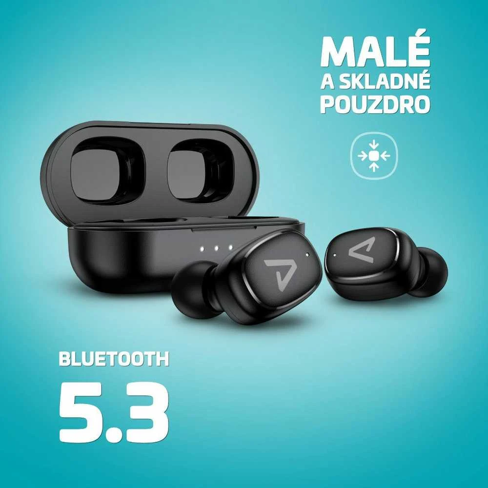 Lamax Dots3 Play Ausinės Belaidės į ausis įkišamos Calls/Music USB Type-C Bluetooth Juodas