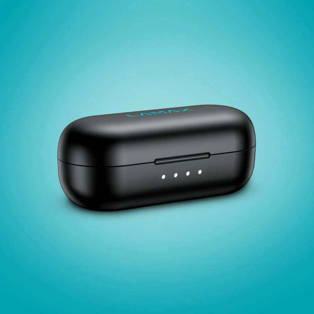 Lamax Dots3 Play Ausinės Belaidės į ausis įkišamos Calls/Music USB Type-C Bluetooth Juodas