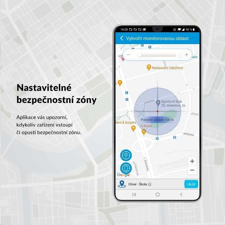 Lamax GPS locator su apykakle