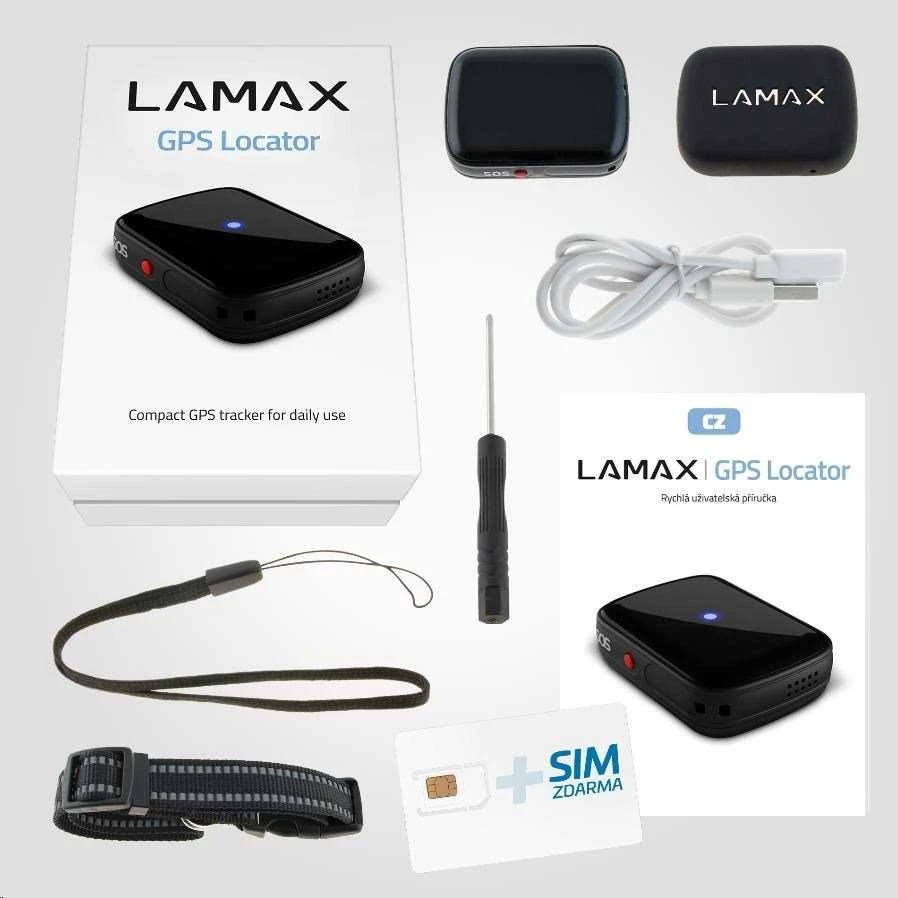 Lamax GPS locator su apykakle