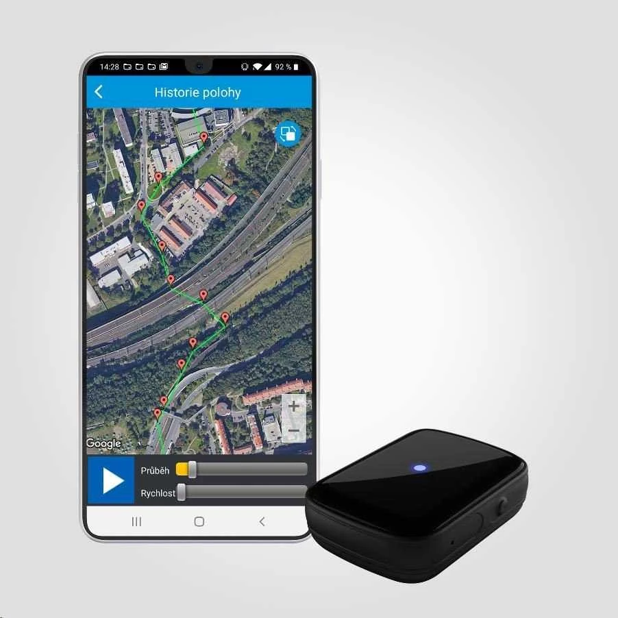 Lamax GPS locator su apykakle