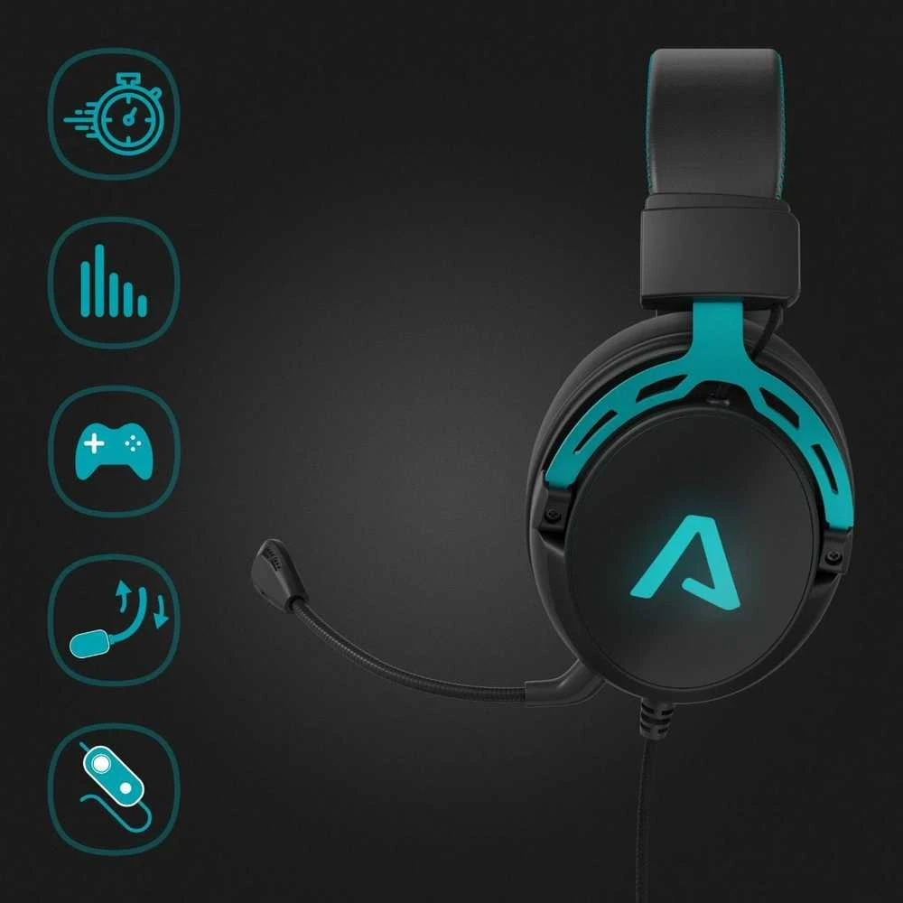 LAMAX Heroes Defender1 – ausinės – juodos
