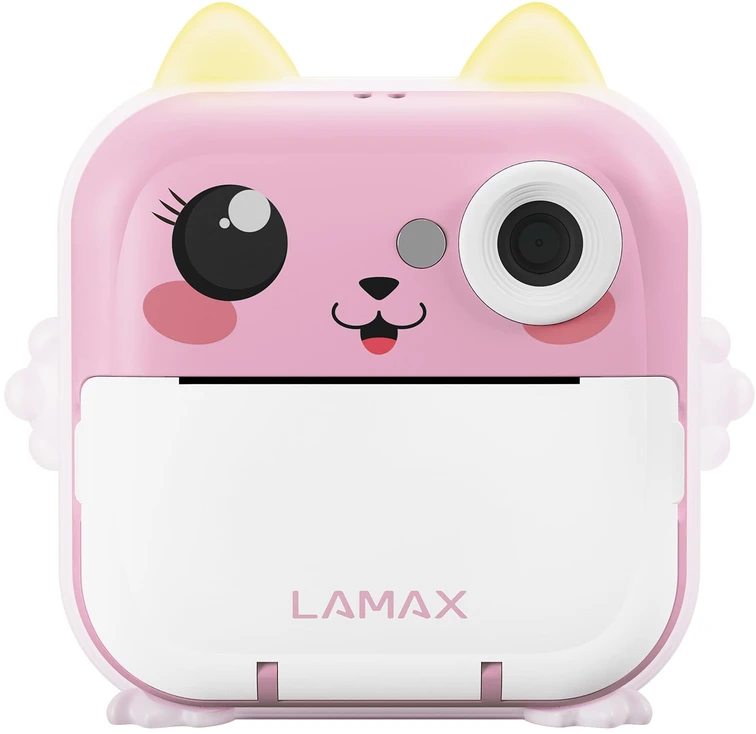 Vaikiška kamera LAMAX InstaKid2 Plus, rožinė