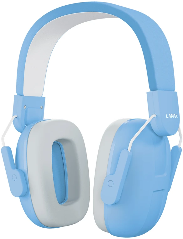 LAMAX KidMuffs1 Mėlyna - ochranná dětská sluchátka