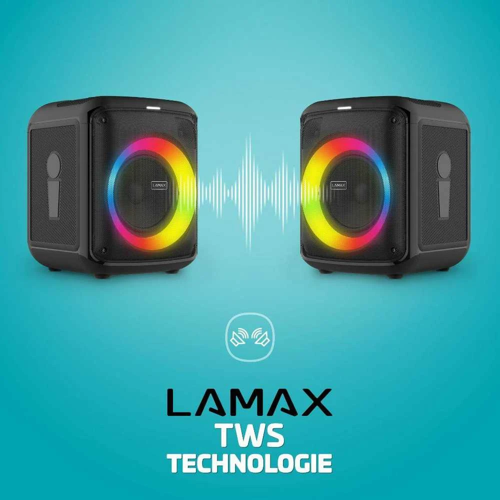 LAMAX PartyKing1 Play - nešiojama kolonėlė