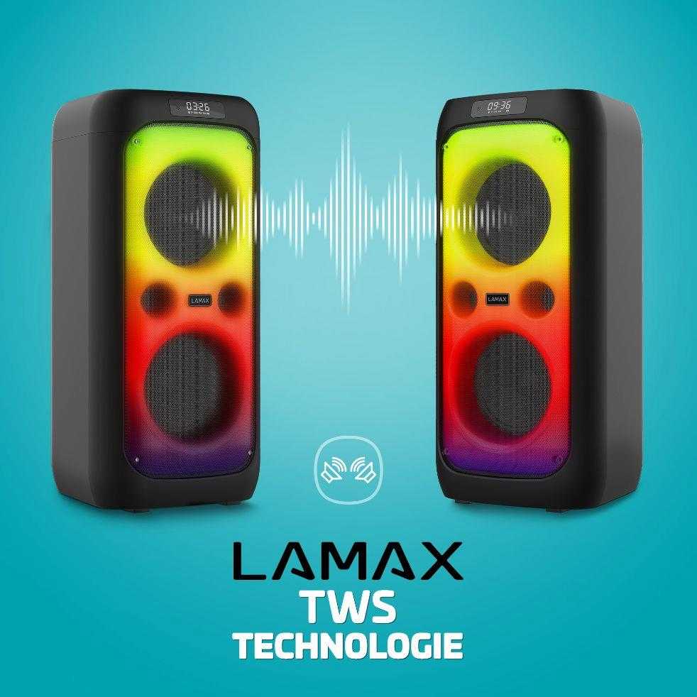 LAMAX PartyKing1 Plus - nešiojama kolonėlė