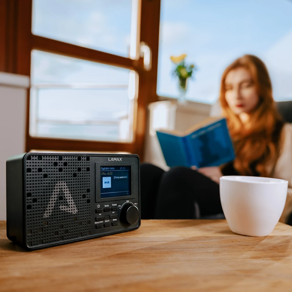 LAMAX RadioVox1 DAB - Nešiojamasis DAB+ radijas su FM imtuvu ir „Bluetooth“