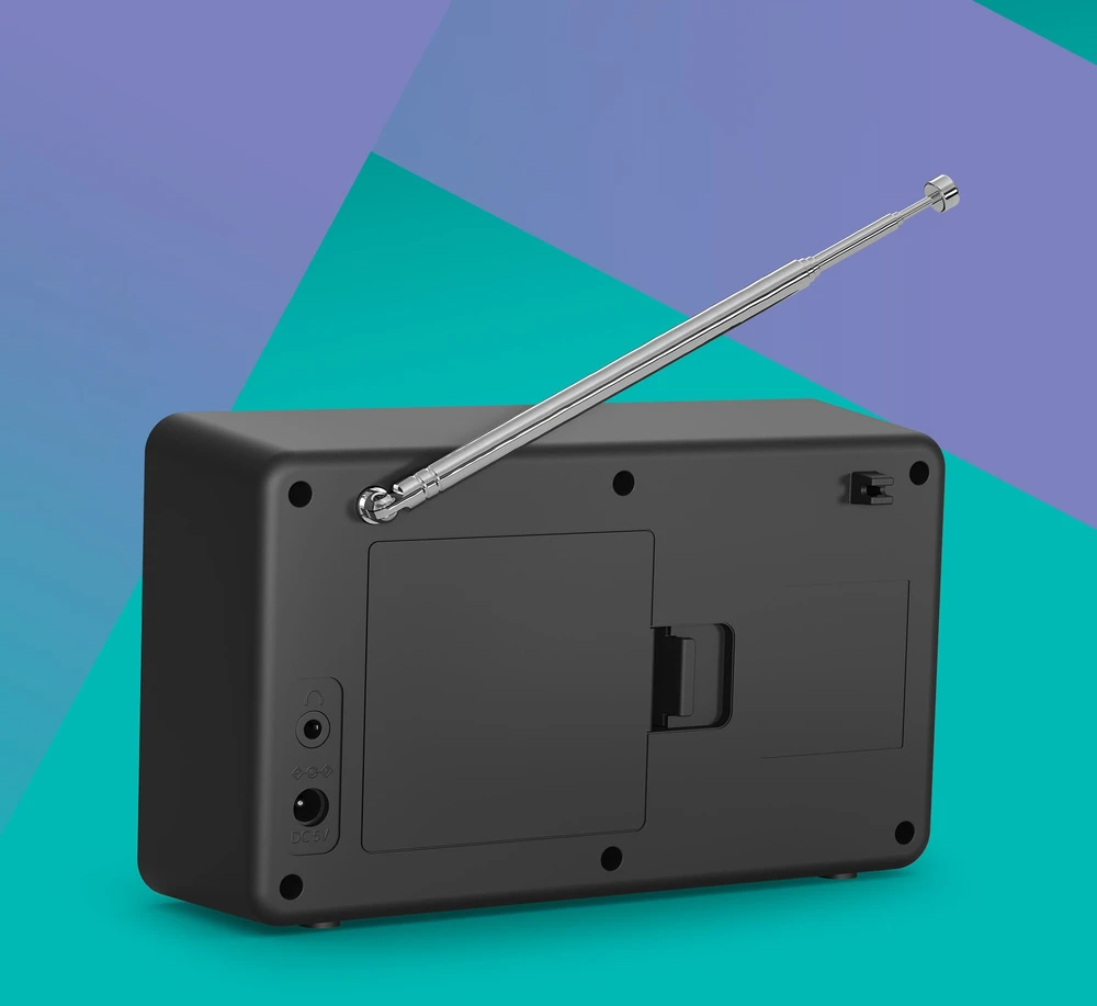 LAMAX RadioVox1 DAB - Nešiojamasis DAB+ radijas su FM imtuvu ir „Bluetooth“