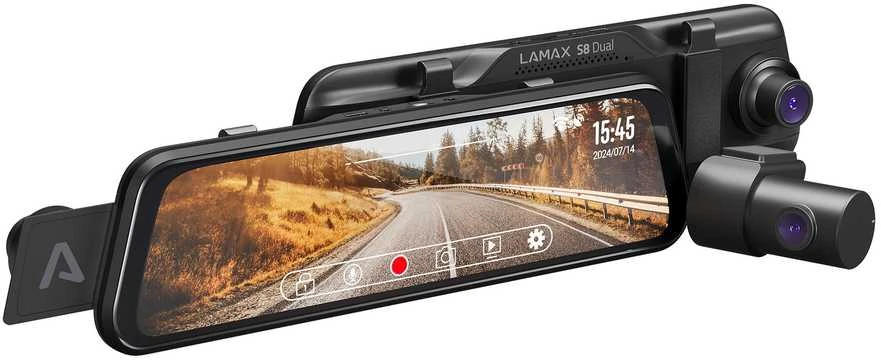 LAMAX S8 Dual - kamera do auta
