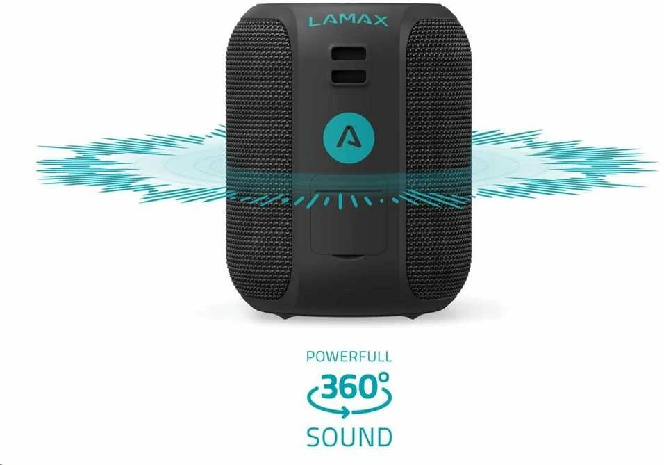 Lamax Sounder 2 Mini Mono Nešiojama kolonėlė Juodas 15 W