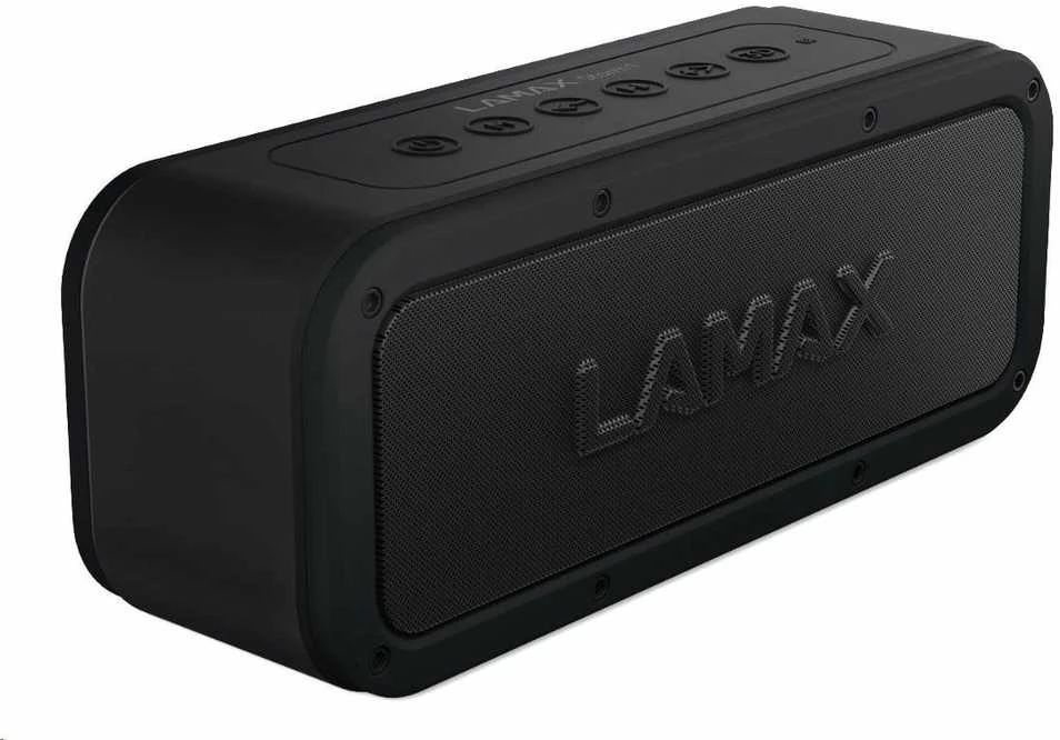 Nešiojama kolonėlė Lamax Storm1, Juoda