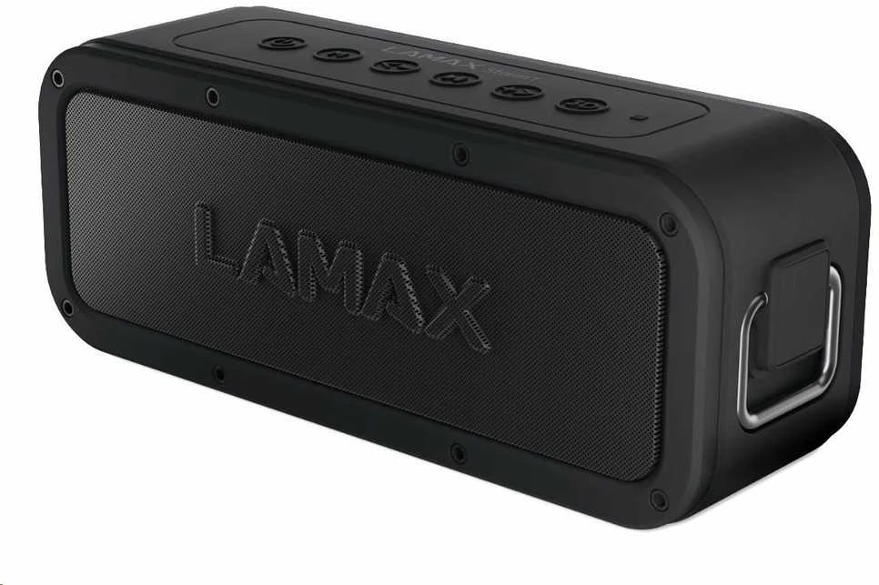 Nešiojama kolonėlė Lamax Storm1, Juoda