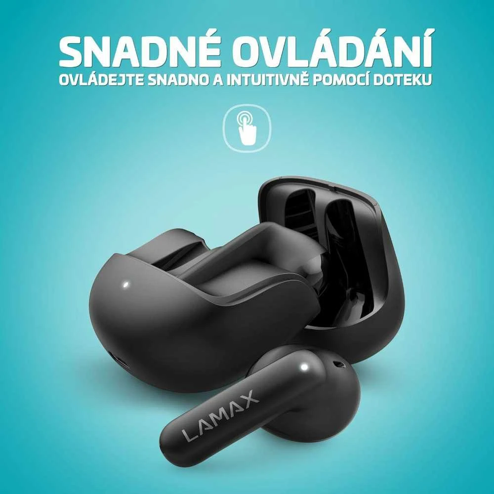 LAMAX Tones1 belaidės ausinės, juodos
